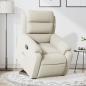 Preview: ARDEBO.de - Relaxsessel mit Aufstehhilfe Creme Samt