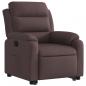 Preview: Relaxsessel mit Aufstehhilfe Dunkelbraun Stoff