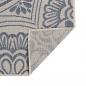 Preview: Outdoor-Teppich Flachgewebe 200x280 cm Blaues Muster