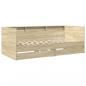 Preview: Tagesbett mit Schubladen Sonoma-Eiche 90x190 cm Holzwerkstoff