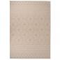 Preview: ARDEBO.de - Outdoor-Teppich Flachgewebe 140x200 cm Braun Gestreift
