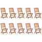 Preview: 11-tlg. Garten-Essgruppe 280x90x75 cm Massivholz Akazie