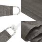 Preview: Sonnensegel HDPE Rechteckig 2x4 m Anthrazit