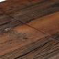 Preview: Konsolentisch Silbern Edelstahl und Massive Holzschwellen
