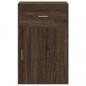 Preview: Beistellschrank Braun Eichen-Optik 56,5x39x90 cm Holzwerkstoff