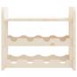 Preview: Weinregal mit Oberplatte 43x25x37 cm Massivholz Kiefer