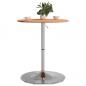 Preview: Bartisch Ø60x89,5 cm Massivholz Buche