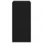 Preview: Kleiderschrank Schwarz 48x41x102 cm Holzwerkstoff