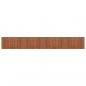 Preview: Teppich Rechteckig Braun 60x400 cm Bambus