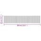 Preview: Teppich Rechteckig Natur 60x300 cm Bambus