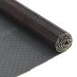 Preview: Teppich Rechteckig Dunkelbraun 70x200 cm Bambus