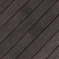 Preview: Teppich Rechteckig Dunkelbraun 70x200 cm Bambus