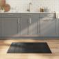 Preview: ARDEBO.de - Teppich Rechteckig Grau 70x100 cm Bambus