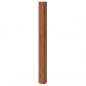 Preview: Teppich Rechteckig Braun 70x100 cm Bambus