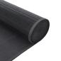 Preview: Teppich Rechteckig Grau 70x500 cm Bambus