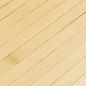 Preview: Teppich Rechteckig Hell Natur 60x100 cm Bambus