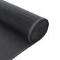 Preview: Teppich Rechteckig Grau 60x300 cm Bambus