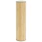 Preview: Teppich Rechteckig Hell Natur 70x200 cm Bambus
