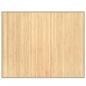 Preview: Teppich Rechteckig Hell Natur 80x100 cm Bambus