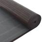 Preview: Teppich Rechteckig Dunkelbraun 80x300 cm Bambus