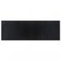Preview: Teppich Rechteckig Schwarz 100x300 cm Bambus