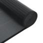 Preview: Teppich Rechteckig Schwarz 100x300 cm Bambus