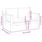 Preview: Gartensofa mit Kissen 2-Sitzer Massivholz Akazie