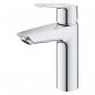 Preview: GROHE QuickFix Start Einhebel- Waschtischarmatur, mit Temperaturbegrenzer, EcoJoy, SilkMove® ES, chrom (23746002)