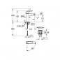 Preview: GROHE QuickFix Start Einhebel- Waschtischarmatur, mit Temperaturbegrenzer, EcoJoy, SilkMove® ES, chrom (23746002)
