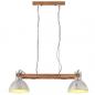 Preview: Hängelampe Industriestil 25 W Silbern 109 cm E27