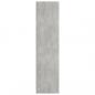 Preview: Kleiderschrank Betongrau 100x50x200 cm Holzwerkstoff