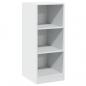 Preview: Kleiderschrank Weiß 48x41x102 cm Holzwerkstoff