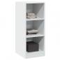 Preview: Kleiderschrank Weiß 48x41x102 cm Holzwerkstoff
