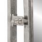 Preview: Wandgarderobe mit Kleiderhaken Aluminium