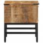 Preview: Nachttisch 40x40x45 cm Massivholz Mango