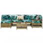 Preview: ARDEBO.de - 7-tlg. Garten-Sofagarnitur Kiefernholz Imprägniert