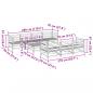 Preview: 8-tlg. Garten-Sofagarnitur Wachsbraun Massivholz Kiefer