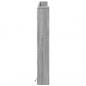Preview: LED-Kopfteil mit Ablage Grau-Sonoma 180x16,5x103,5 cm