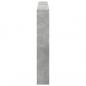 Preview: LED-Kopfteil mit Ablage Betongrau 180x17x102 cm