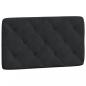 Preview: Bett mit Matratze Schwarz 90x200 cm Samt