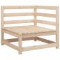 Preview: 7-tlg. Garten-Sofagarnitur Massivholz Kiefer