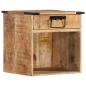 Preview: Nachttisch 40x30x37 cm Massivholz Mango