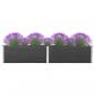 Preview: ARDEBO.de - Garten-Hochbeet 200x50x54 cm WPC Grau