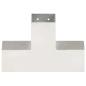 Preview: Pfostenverbinder X-Form Verzinktes Metall 81 x 81 mm