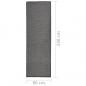 Preview: Outdoor-Teppich Flachgewebe 80x250 cm Grau
