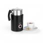 Preview: ARDEBO.de BEEM Induktions-Milchaufschäumer Milk Perfect II 260ml, 500W, Edelstahl/schwarz (08158)