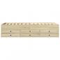 Preview: Tagesbett mit Schubladen Sonoma-Eiche 90x200 cm Holzwerkstoff