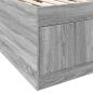 Preview: Tagesbett mit Schubladen Grau Sonoma 90x190 cm Holzwerkstoff
