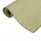 Preview: Outdoor-Teppich Flachgewebe 80x250 cm Grün