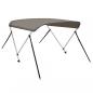 Preview: 2-Bow Bimini-Top Grau 148,5x133x104 cm